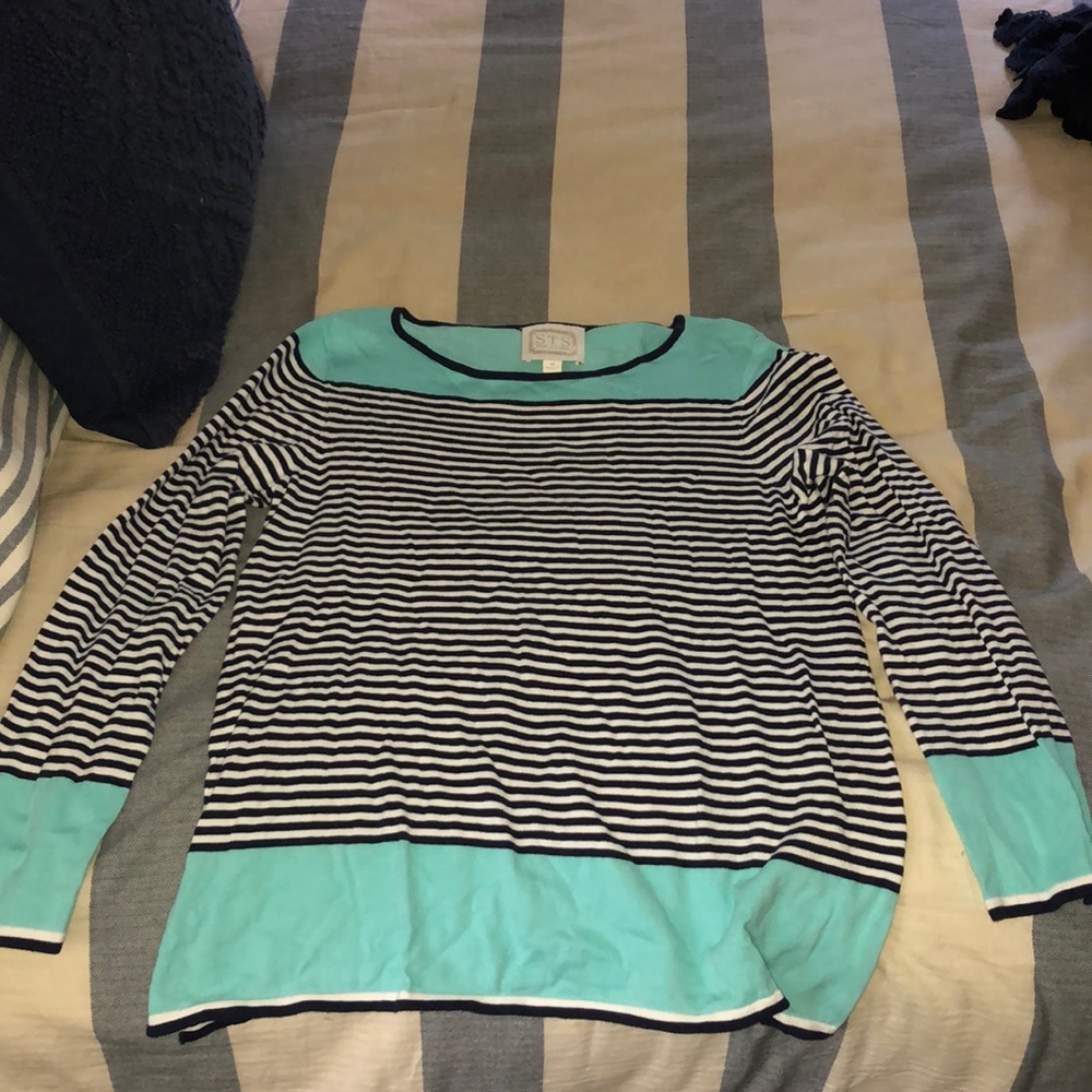 Sail to Sable Striped Sweater